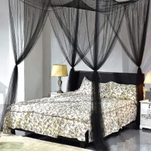 (Black) Bed net Mosquito nets Mosquito net bed large mosquito net beds bedroom bed cover flying insect protection