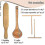 Compatible Withcrepe Spreader Spatula And Ladle Kit,for Nonstick Disc Pan Crepe 4