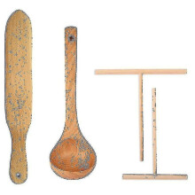 Compatible Withcrepe Spreader Spatula And Ladle Kit,for Nonstick Disc Pan Crepe