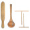 Compatible Withcrepe Spreader Spatula And Ladle Kit,for Nonstick Disc Pan Crepe 1