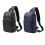 (Blue) Sling Backpack for Men Cross Body Shoulder Bag with USB Waterproof Lightweight 5