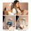 (White) Led Clip-on Reading Lamp Dimmable Eye Protection Table 4