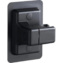 (black) Shower Holder Bracket,shower Head Holder Strong,adjustable Shower Head Holders No Drilling,shower Wall Mount