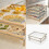 (Double Layer)Wooden Pasta Herb Drying Racks Multipurpose 2-tier Food-dryer Holder Practical 3