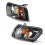 2pcs Car Front Corner Lamp Lights Lens Black for Toyota Corolla Ae100 5