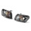 2pcs Car Front Corner Lamp Lights Lens Black for Toyota Corolla Ae100 4