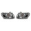 2pcs Car Front Corner Lamp Lights Lens Black for Toyota Corolla Ae100 1