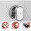2pcs Suction Cup Door Handle Bay Window Suction Cup Strong Suction Cup Pull Handles for Bathroom Glass Cupboard Drawer Door Handle 14
