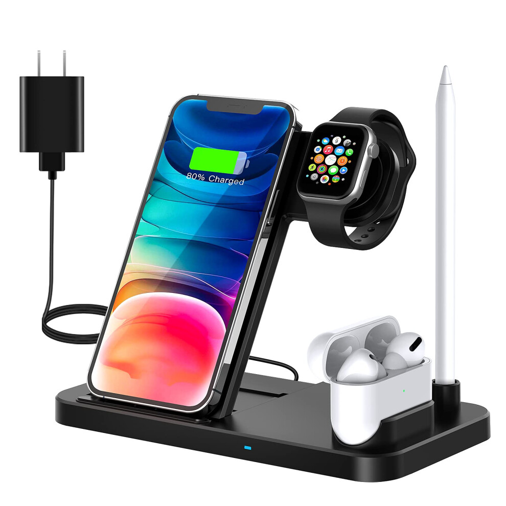 Station For Iphone And Apple Watch Airpods Charging 798135953826