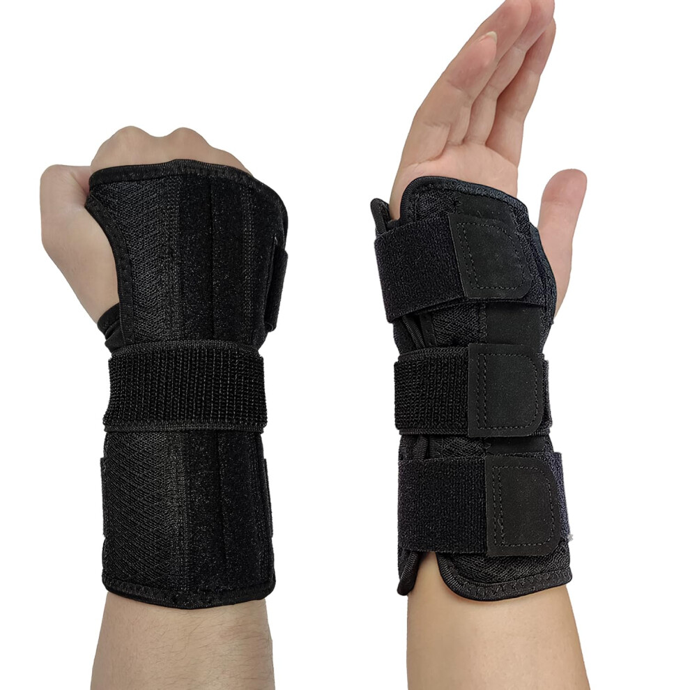Adjustable Wrist Brace for Carpal Tunnel and Arthritis Support S/M Size Refï¼Drr