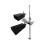 Cowbell Clip, Double Pole Extension Stand, Mounting Bracket, Electronic Pad On Stand, Kit Accessori 3