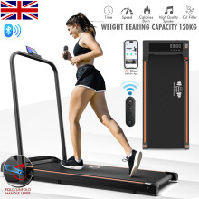 (With Handle ) Walking Pad Under Desk Treadmill for Home Foldable
