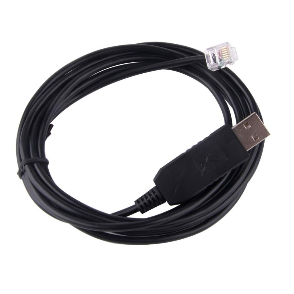Usb Db9 Rs232 To Rj11 Rj12 Serial Cable For Lead Servo Stepper Motor Dm432c Dm442 Dm556 6Ft 798135954366