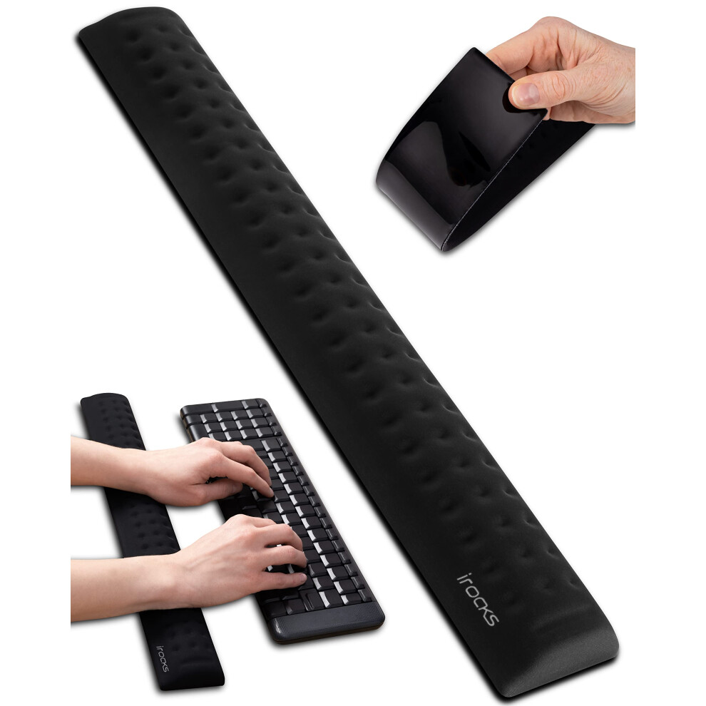Memory Foam Keyboard Wrist Rest Pain-Reducing Non-Slip Cooling Ergonomic For Work 798135954380