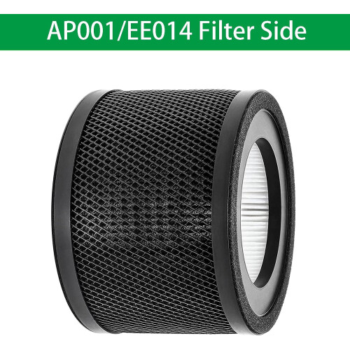 2 Pack True Replacement Filter Compatible with TaoTronics TT-AP001 and VAVA VA-EE014 1