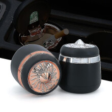 Car Ashtray, Car Ashtray Lighter Set Detachable, Car Ashtray for Car, Home, Office And Travel
