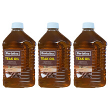 Bartoline Teak Oil 2 Litre 26215360 (Pack of 3)