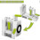 Spiralizer 4 -blade Vegetable Spiralizer Foldable Spiral Slicer Zucchini Noodle Veggie Pasta Spaghetti Maker 21