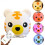 LED Night Light for Kids,  Cute Animal Tiger Silicone Night Lamp (Remote Control) 1