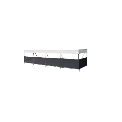 Pro Deluxe Windbreak 7.5M X 1.4M (Aluminium Framed 5 Section Garden) 2