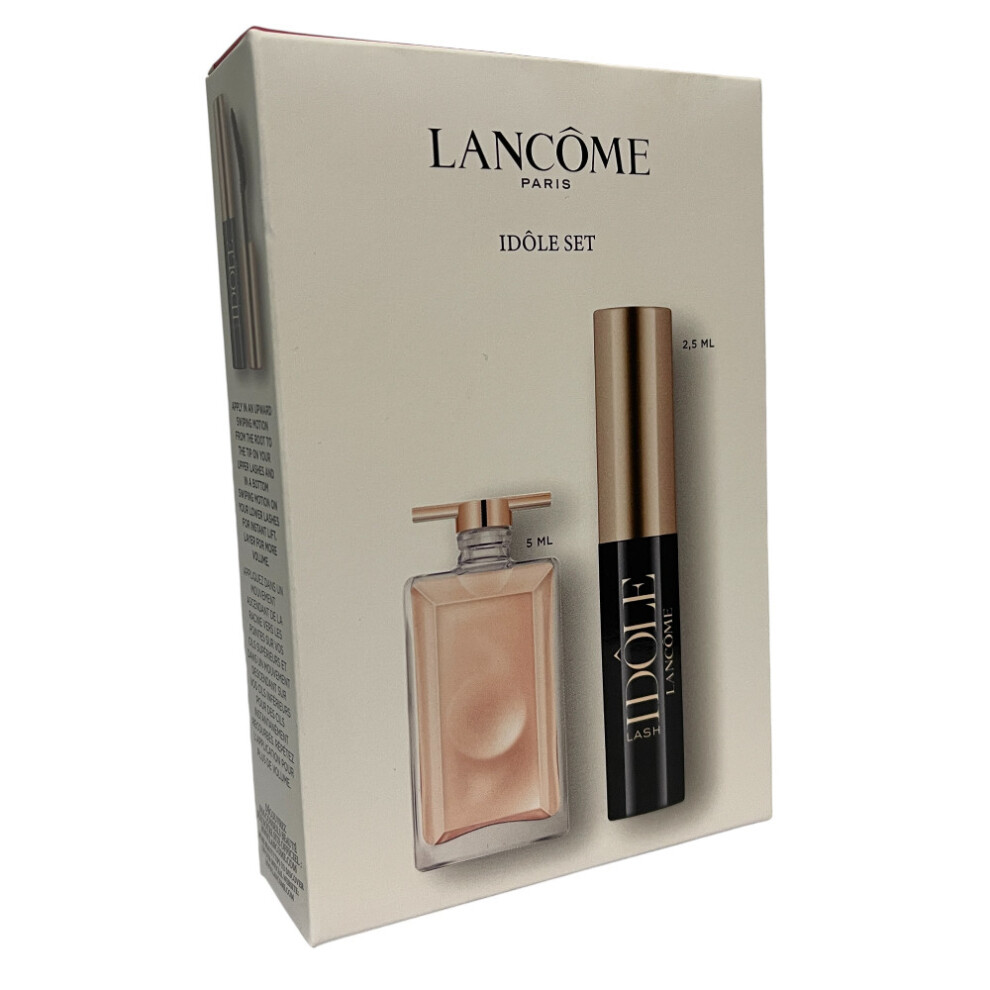 Lancome Idole 5ml EDP Miniature & Mascara 2.5ml Glossy Black Gift Set