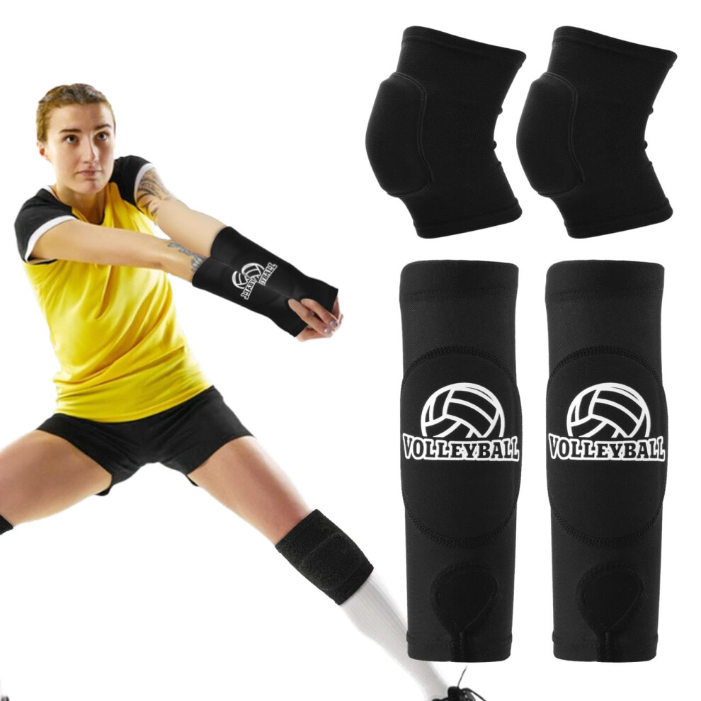 Breathable Volleyball Arm Pads and Knee Pads for Training and Competition-image-OPC-PHY2CKK-NEW