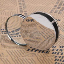 20x Folding Pocket Magnifier with Metal Case Foldable Reading Magnifier Portable-hao