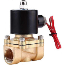 AC 220V 3/4-inch Electric NC Zinc Alloy Normally Closed Solenoid Valve