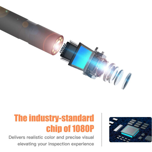 1080P IP67 handheld industrial camera with 8mm diameter Ref：iRb 2