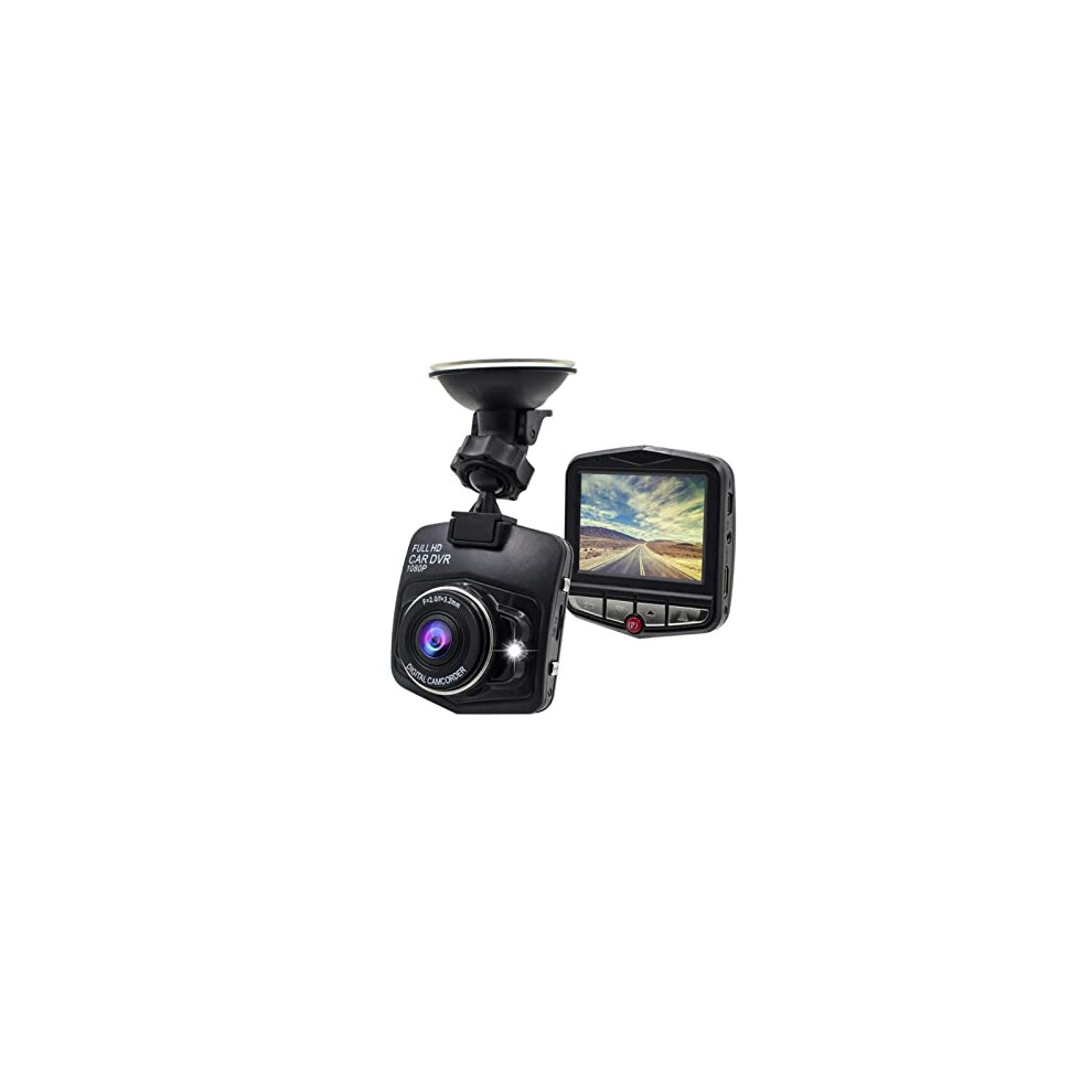 1080P Full Dash Cam With 2.5Inch Screen And 170 Video Recorder For Parking Monitor And Loop Record 798135959316