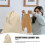 Drawstring Laundry Bag Large Laundry Bag Canvas Dirty Clothes Bag Hotel Organizer 9