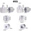 8pcs Microphone Thread Adapter 5/8 Adapter Nut 1/4 To 3/8 Microphone Accessories-Silver 13