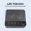 Docking Station for External Hard Drive Enclosure Offline Clone Duplicator 5