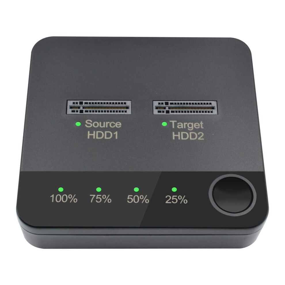 Docking Station For External Hard Drive Enclosure Offline Clone Duplicator 798135959712