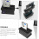 HDD Docking Station for External Hard Drive Data Transfer and Backup 2