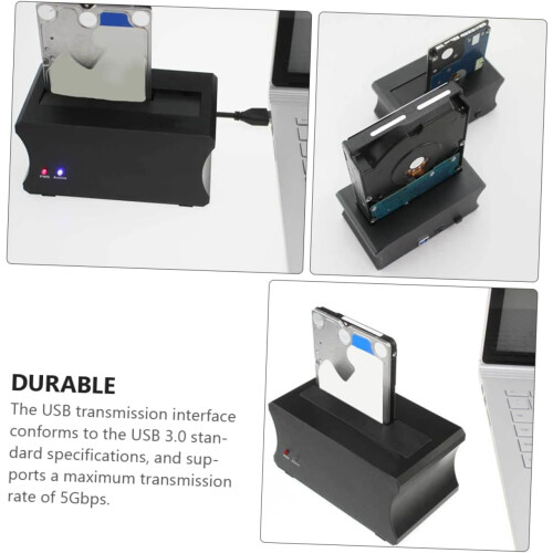 HDD Docking Station for External Hard Drive Data Transfer and Backup 1