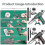 (US plug,Black)3-in-1 welding, cutting and rust removal kit - fast heating, ergonomic design, ideal for beginners and diy projects 5