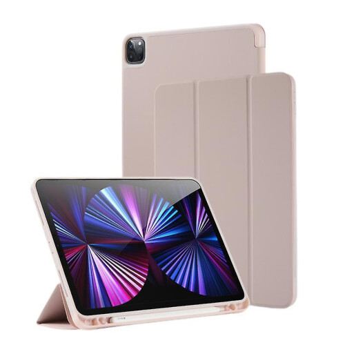 Case Compatible with IPad2017/18(9.7Inch), Smart Cover Auto Wake/Sleep (Pink) 1