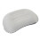 Travel Inflatable Lumbar Pillow Gray Portable Foldable 16