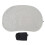 Travel Inflatable Lumbar Pillow Gray Portable Foldable 7