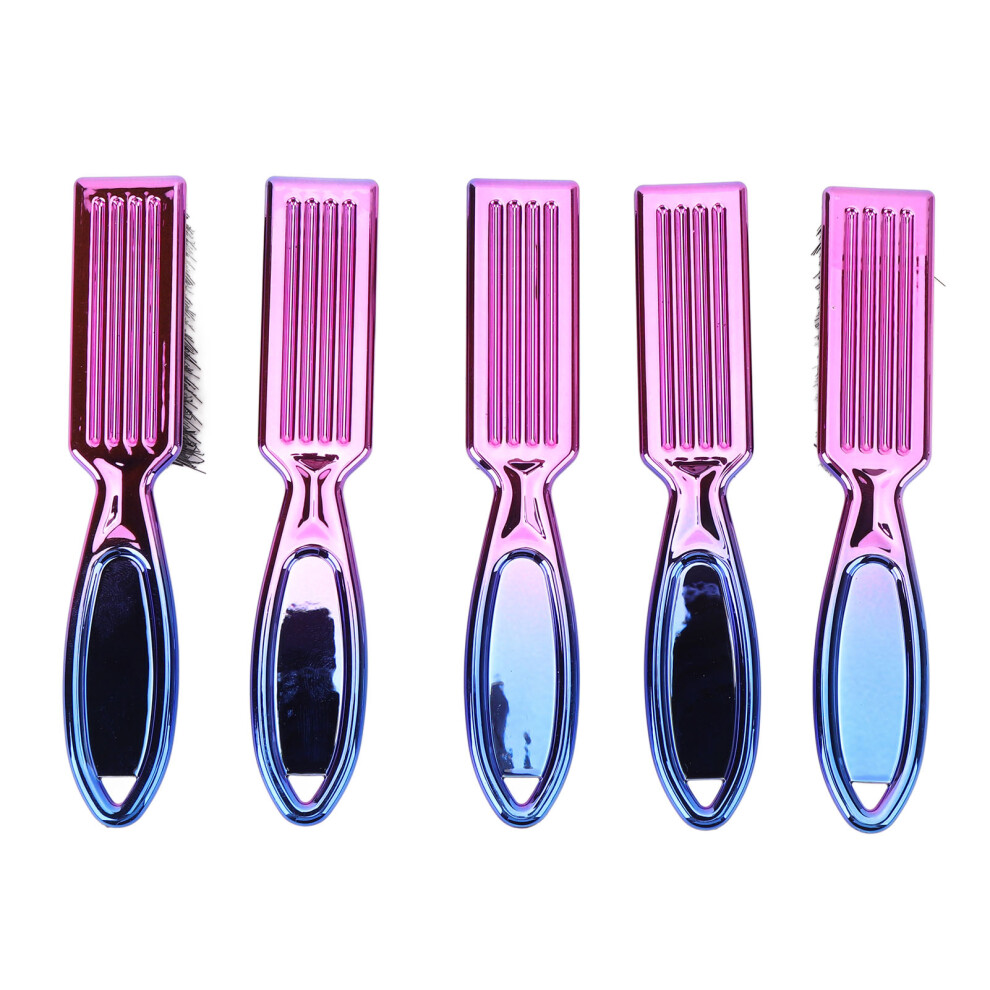 5pcs Beard Styling Brushes Nylon Bristles ABS Handles