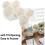 Hexagonal Creative Pen Holder, Pen Container, Brush Pot, Combination Desktop Storage Organizer Desk Decoration, Creative Hexagon Hanging Planter Holde 3