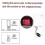 53t Dimmable Universal Ceiling Fan Remote Control Replace for Harbor 2