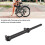 Adjustable Black Aluminum Folding Cycle Wheel Extension Bar 5
