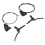 4 Piston Dual Drive Hydraulic Disc Brakes Set 850/1550mm 9