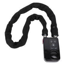 BT Chain Lock 80cm Manganese Steel Black with App Alarm