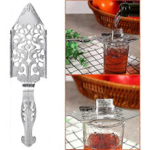 Stainless Steel Absinthe Spoons Wormwood Cocktail Bar Glass Cup Drinking Filter Absinthe Fountain Accessory Absinthe Dripper