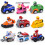 9-in-1 paw patrol pull back car children's pull back team toy set 2
