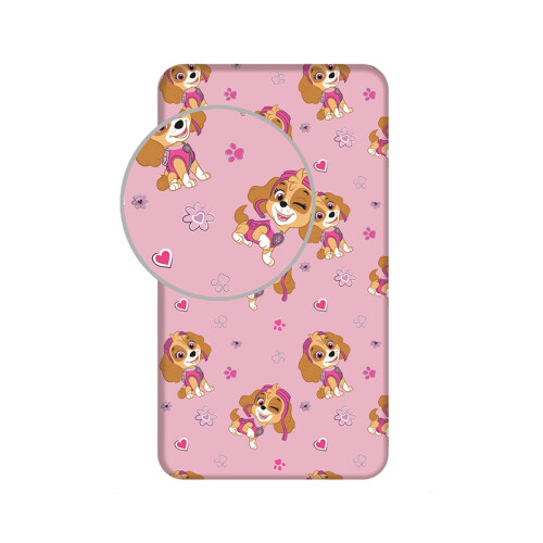 Paw Patrol Paw Patrol Skye Single Fitted Sheet