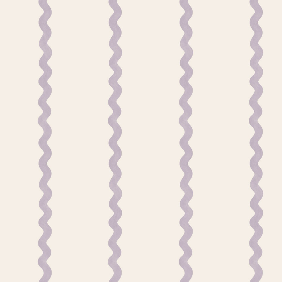 (Lilac) Do The Wiggle Stripe Wallpaper Holden 5022976139817